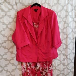Dana Kay Dress with matching blazer 22W